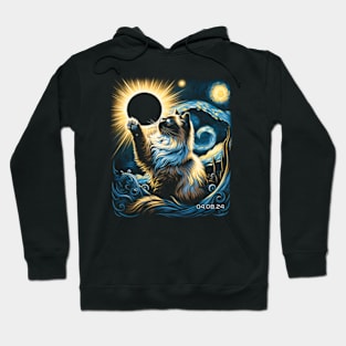 Ragdoll Eclipse Dream: Trendy Tee for Cat Lovers and Eclipses Hoodie